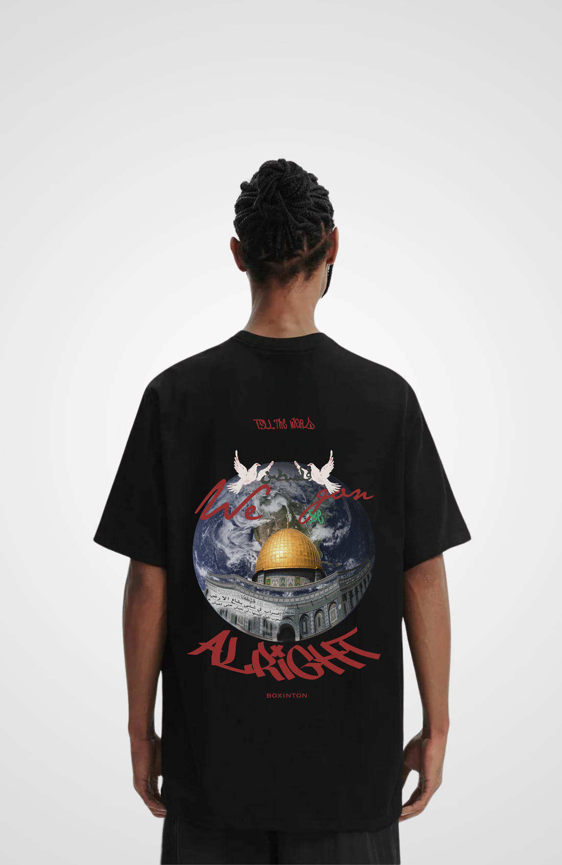 PALESTINE X WORLD Oversized T-Shirt