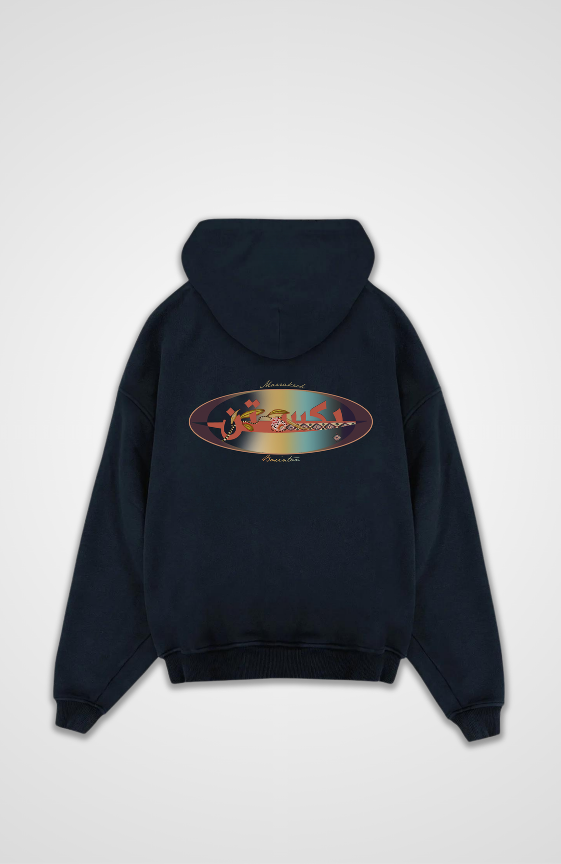 MARRAKECH X BXTN Oversized Zipper Hoodie