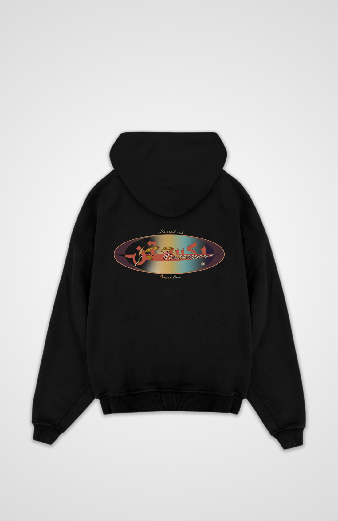 MARRAKECH X BXTN Oversized Zipper Hoodie