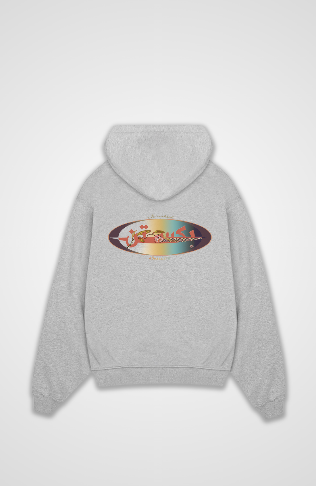 MARRAKECH X BXTN Oversized Zipper Hoodie