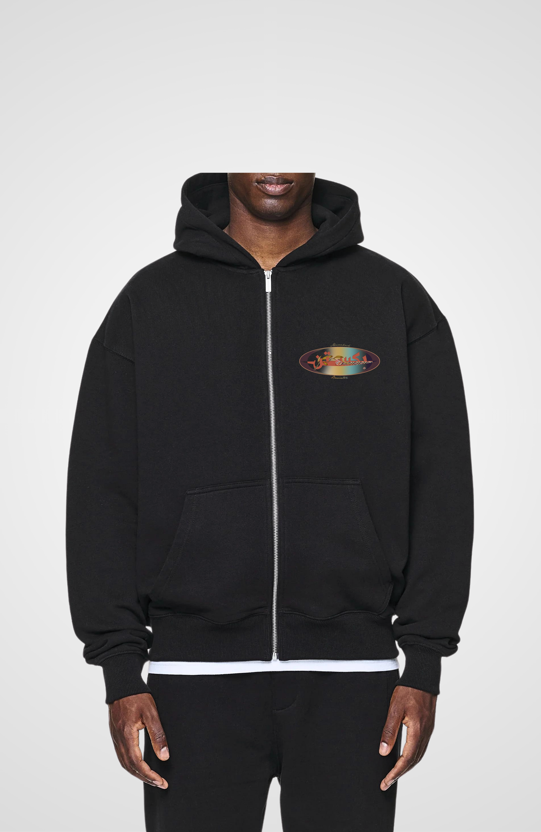 MARRAKECH X BXTN Oversized Zipper Hoodie