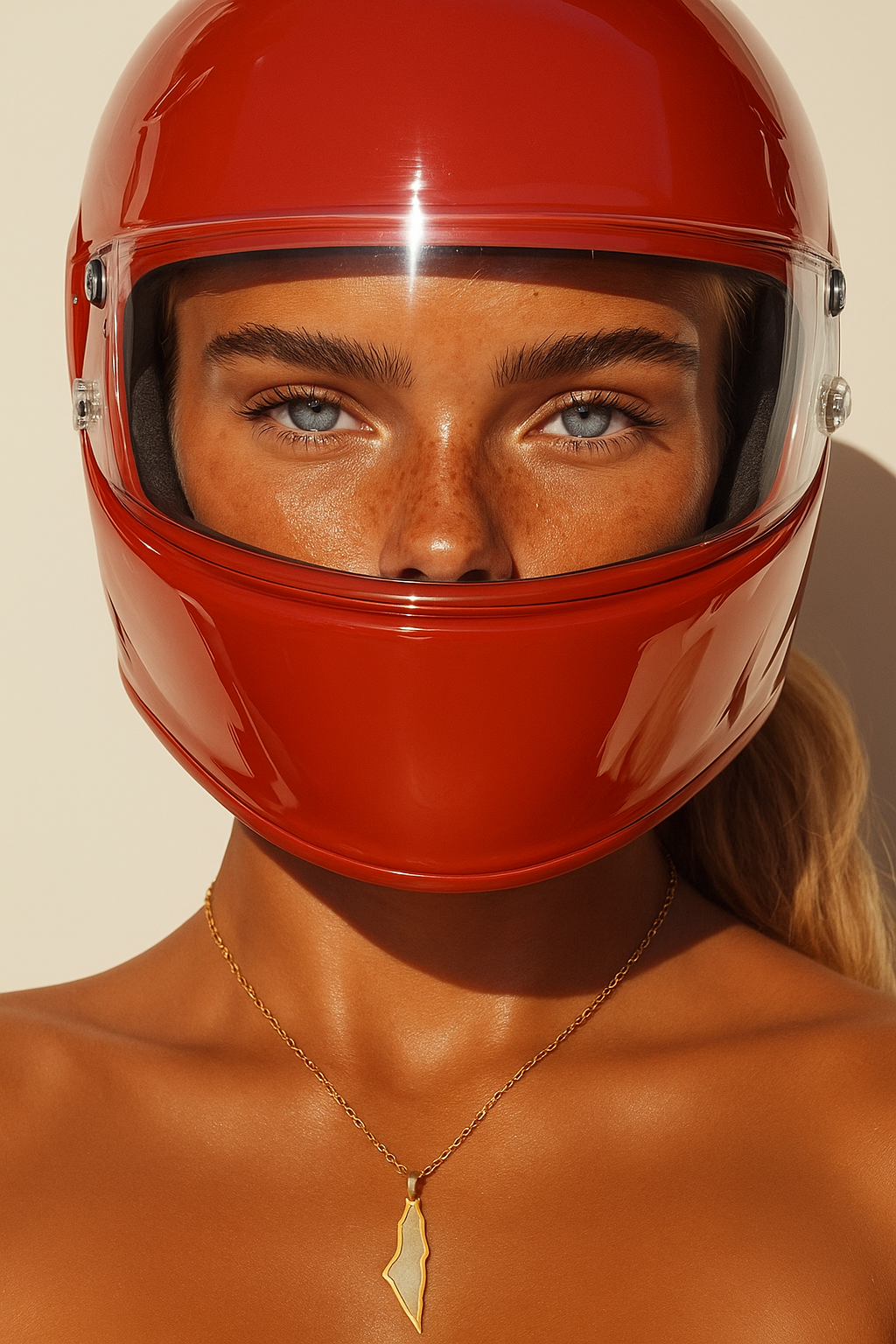 Palestine map necklace