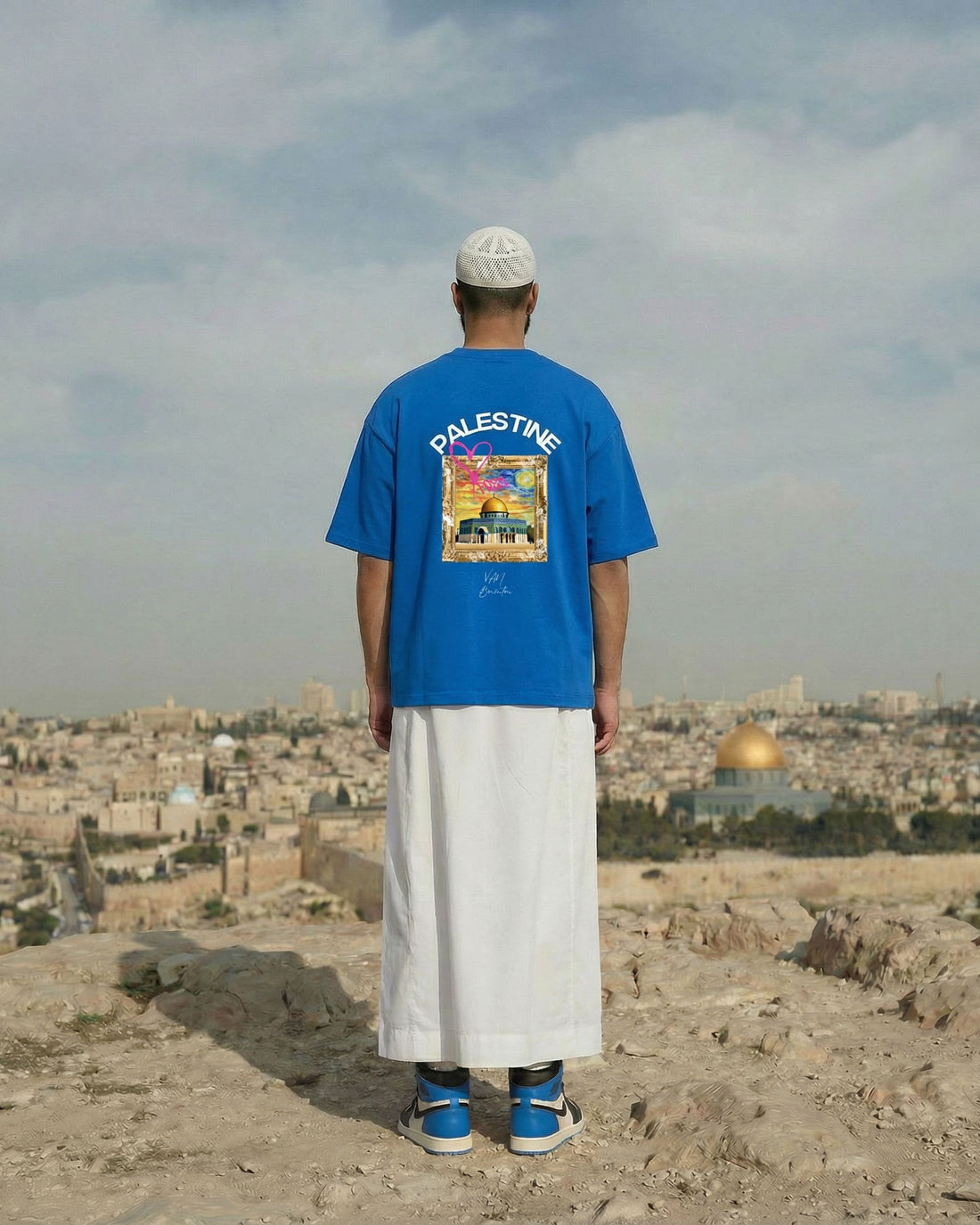 VAN GOGH x PALESTINE Oversized T-Shirt