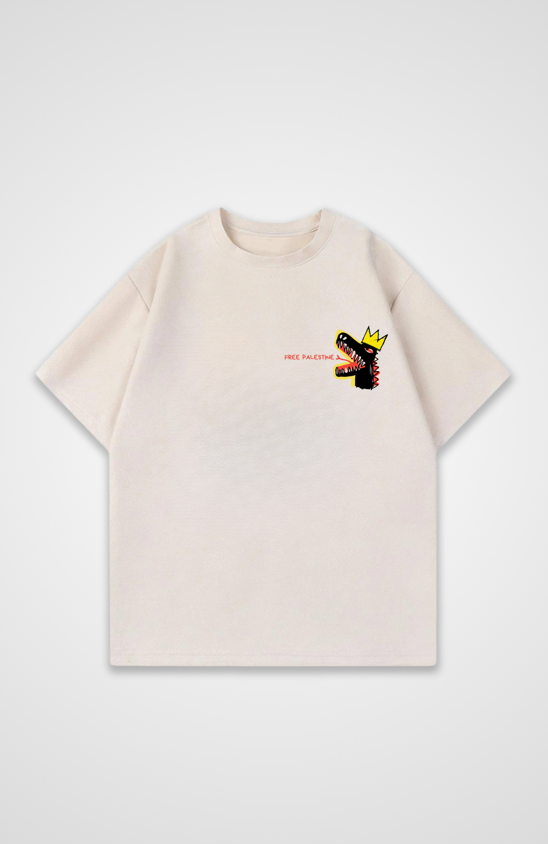 Free Palestine Dino T-shirt