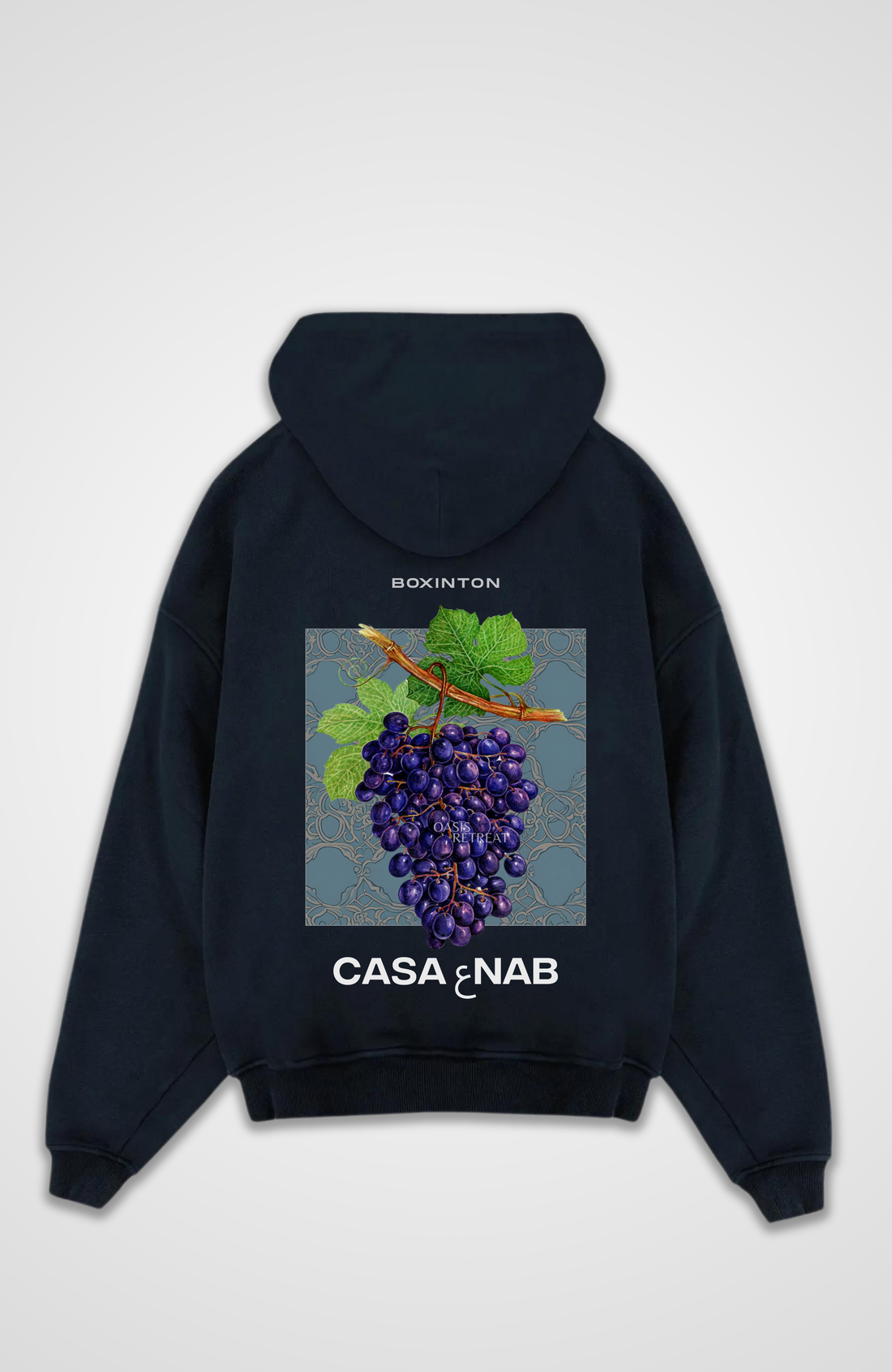 CASA x NAB Oversized Zipper Hoodie