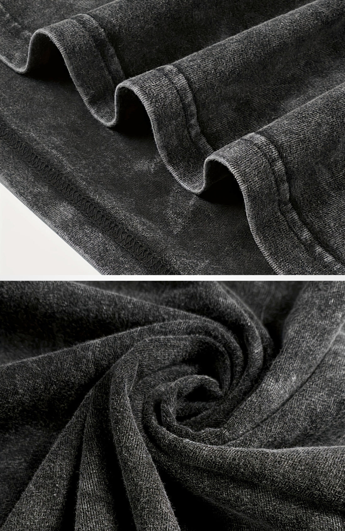 ALHAMDULILLAH TAPE WASHED BLACK TSHIRT