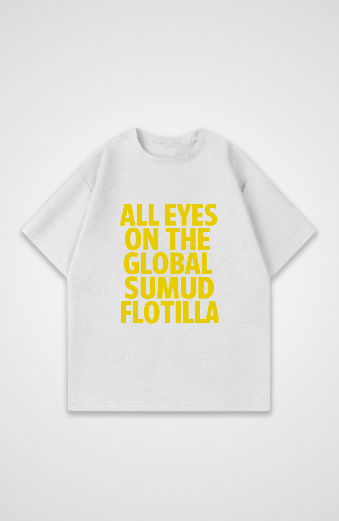 ALL EYES ON THE FLOTILLA TSHIRT