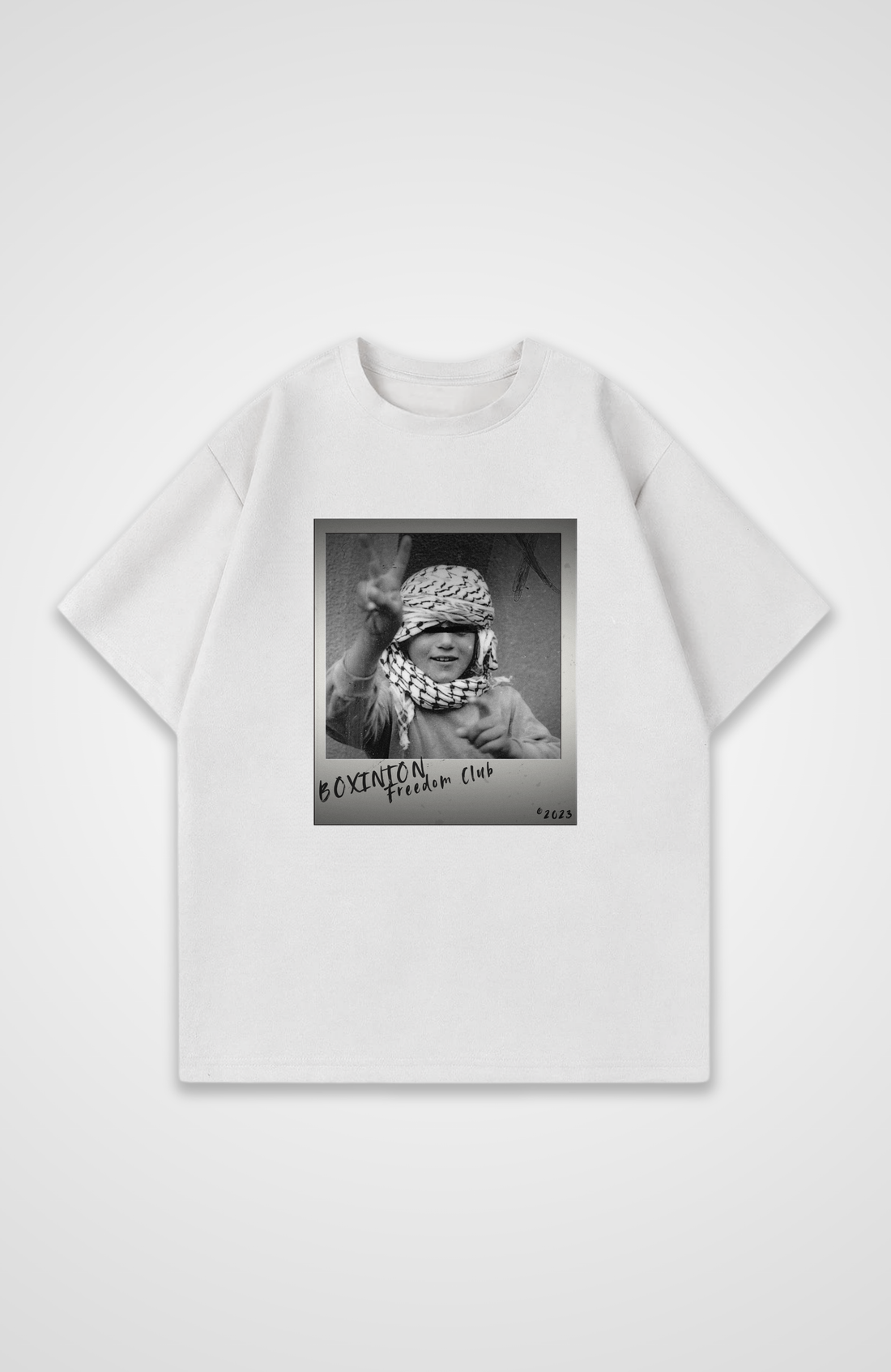 Polaroid Frame Peace Shirt