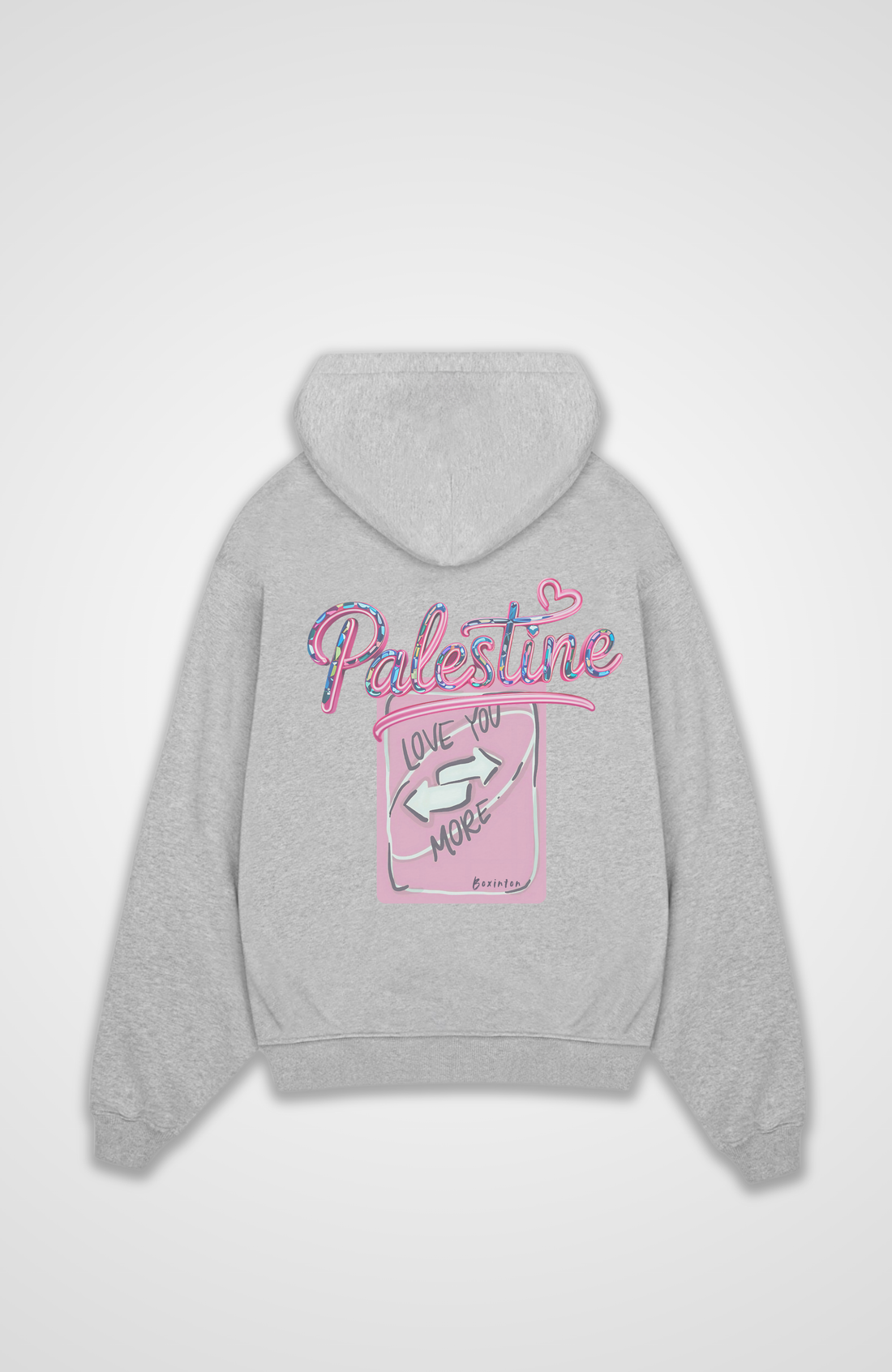 Love more Zipper Hoodie