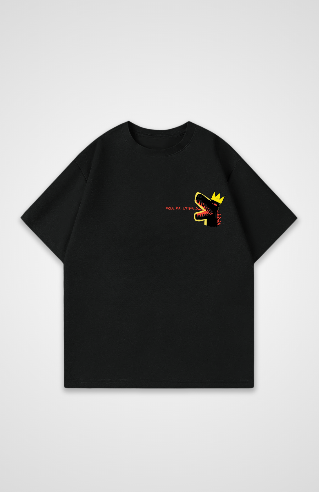 Free Palestine Dino T-shirt