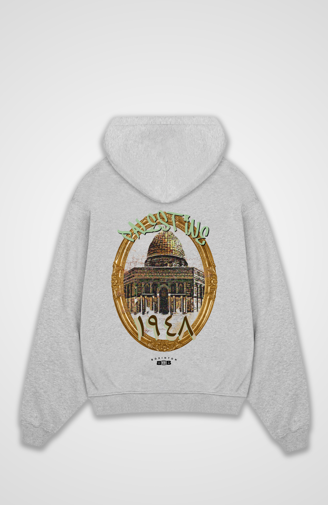 QUDS Oversized Zipper Hoodie