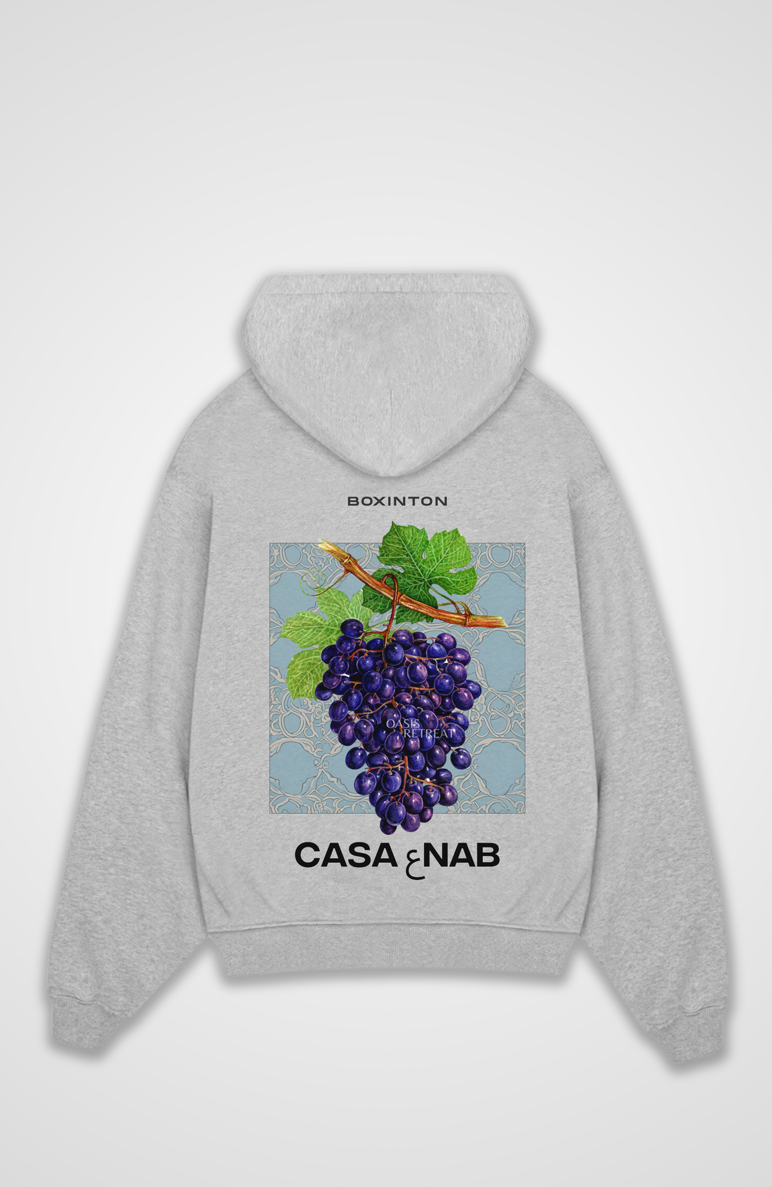 CASA x NAB Oversized Zipper Hoodie