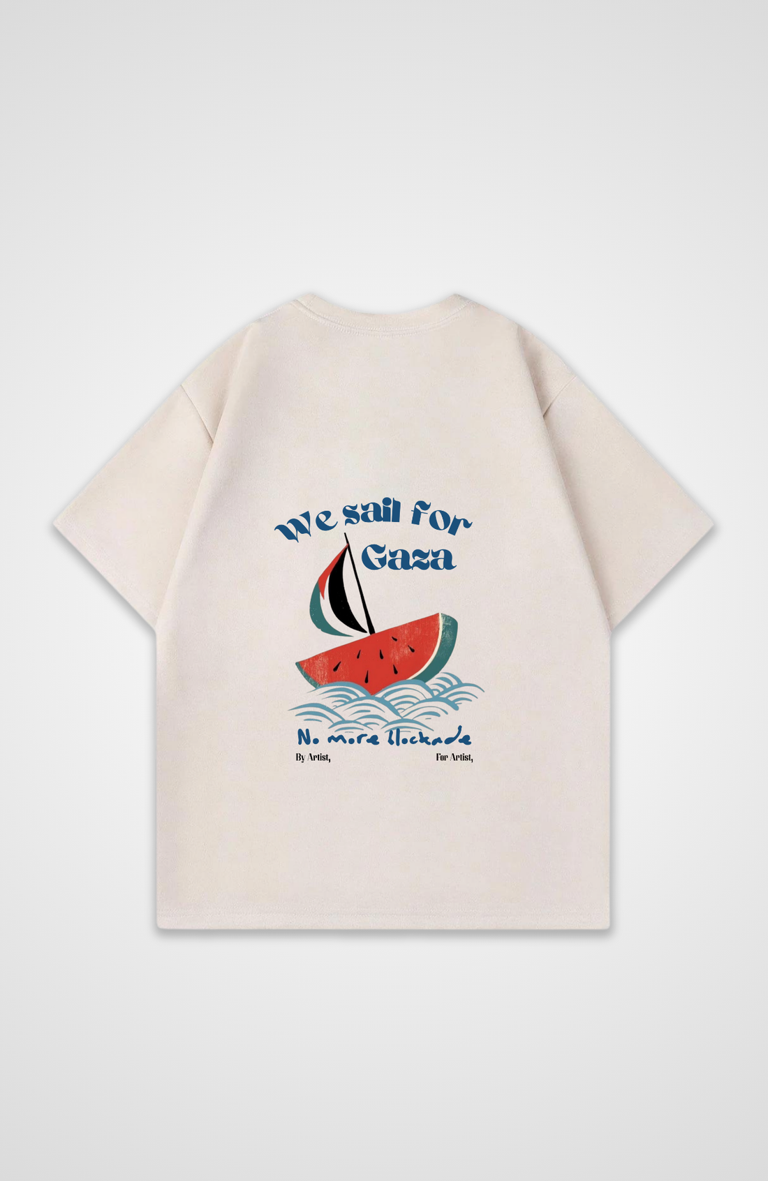 SAIL FOR GAZA TSHIRT