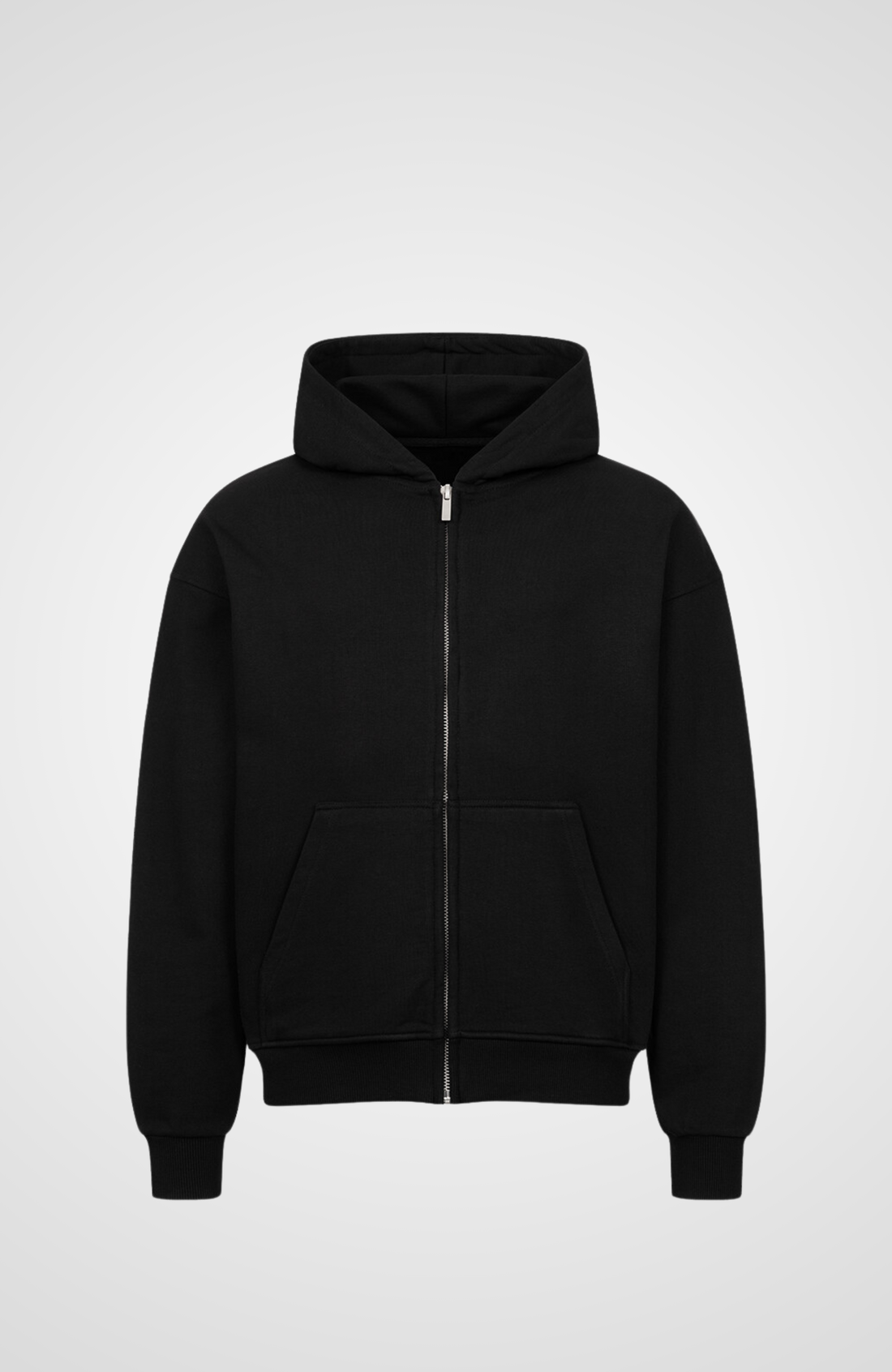 QUDS Oversized Zipper Hoodie