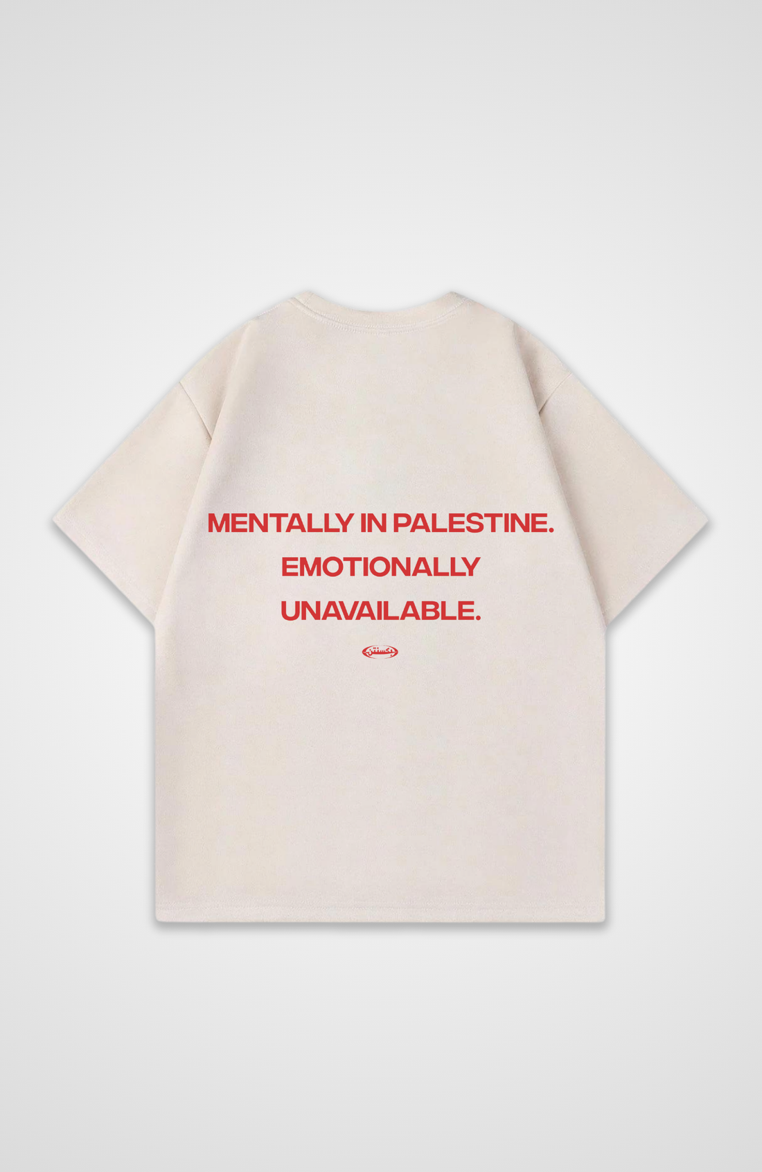 MENTALLY IN PALESTINE SHIRT