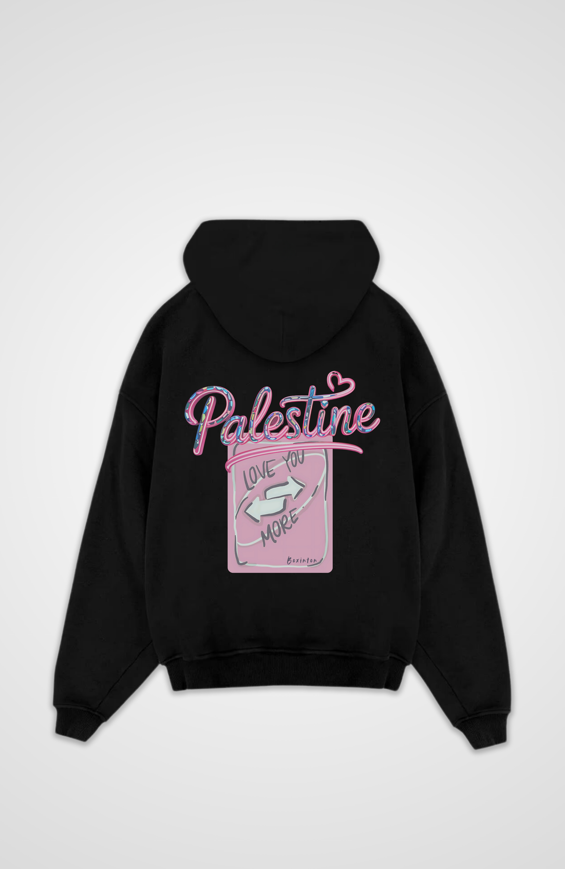 Love more Zipper Hoodie