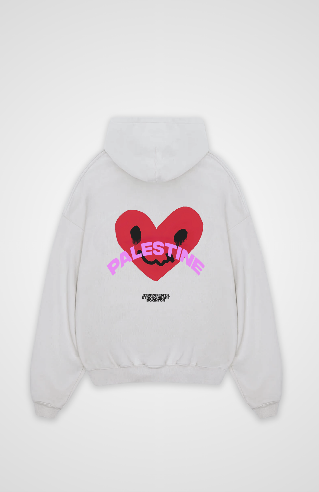 STRONG FAITH STRONG HEART Oversized Hoodie