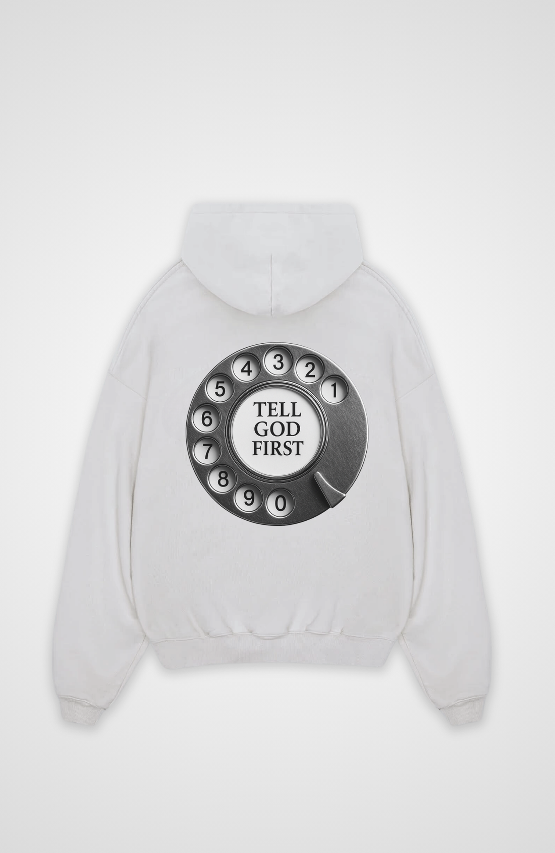 TELL GOD FIRST HOODIE