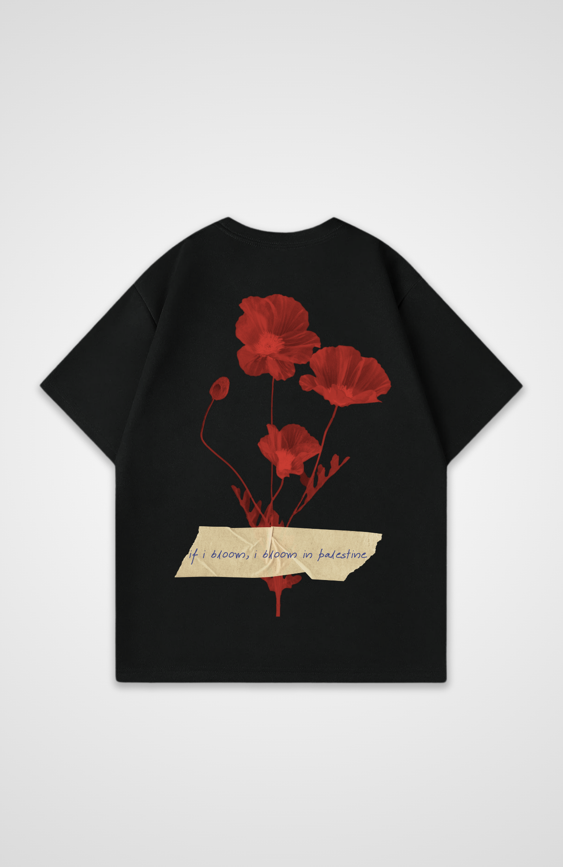 BLOOM IN PALESTINE SHIRT