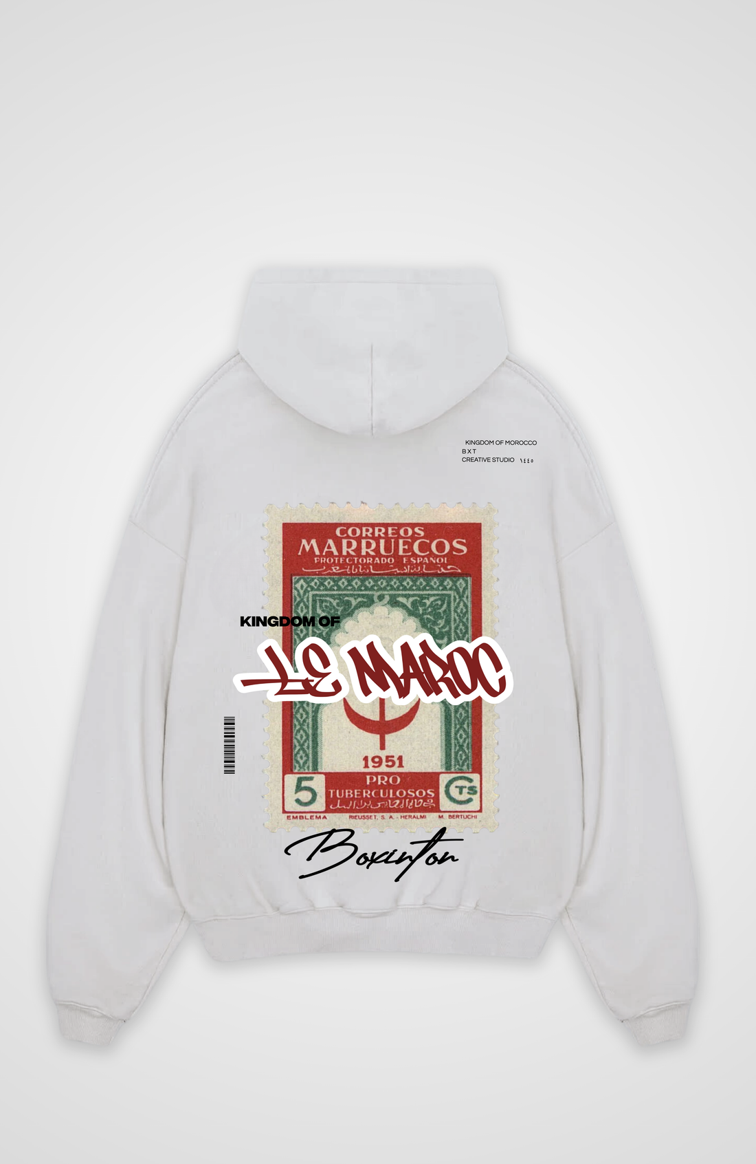 LE MAROC oversized hoodie