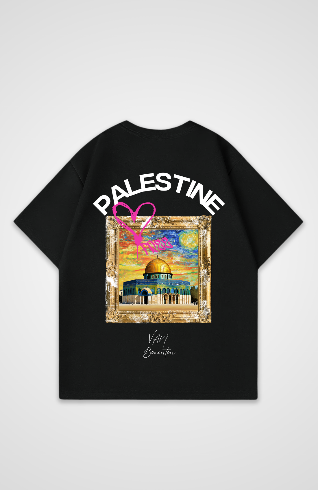 VAN GOGH x PALESTINE Oversized T-Shirt