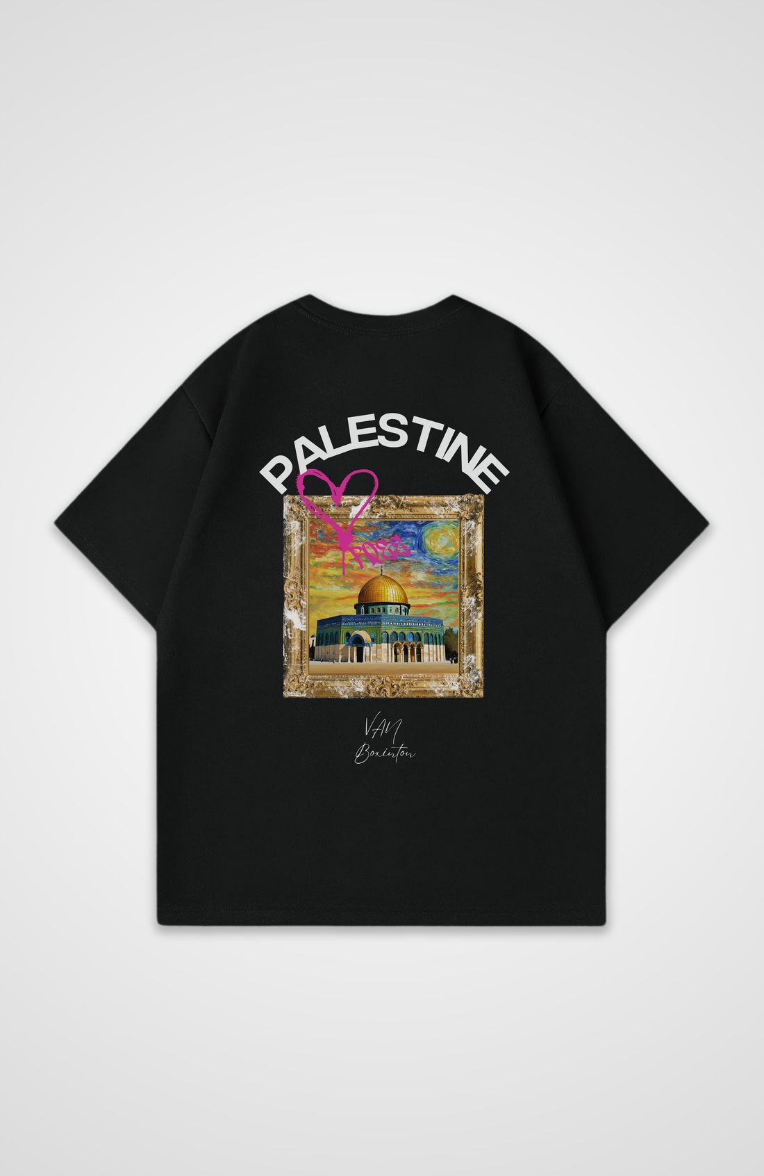 VAN GOGH x PALESTINE Oversized T-Shirt