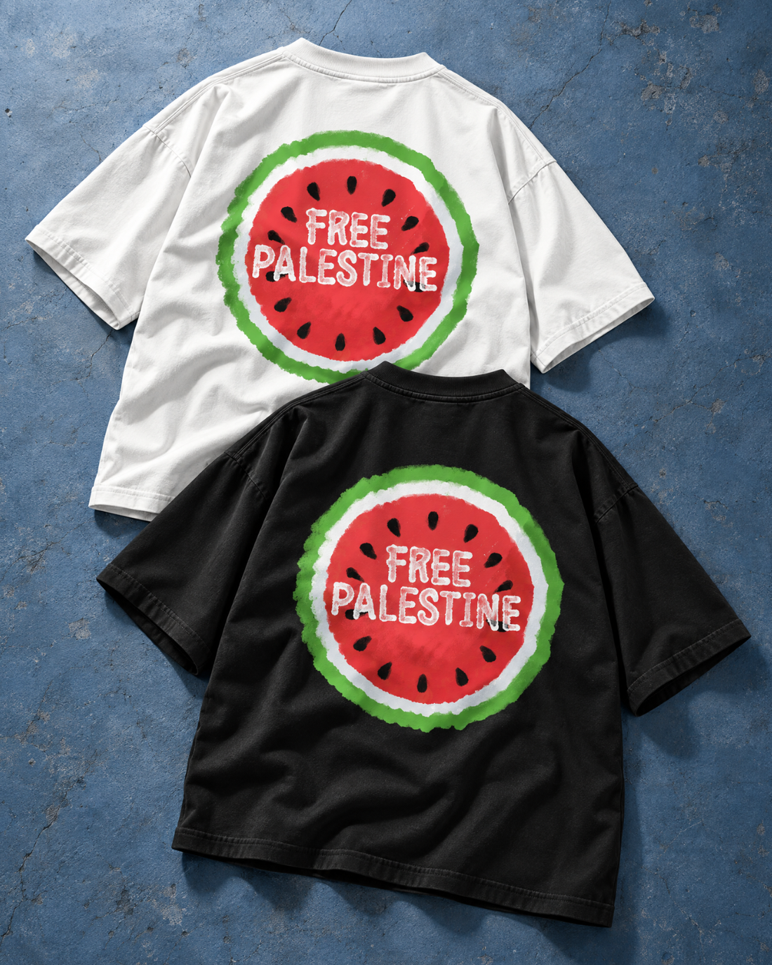 WATERMELON PIN OVERSIZED T-SHIRT