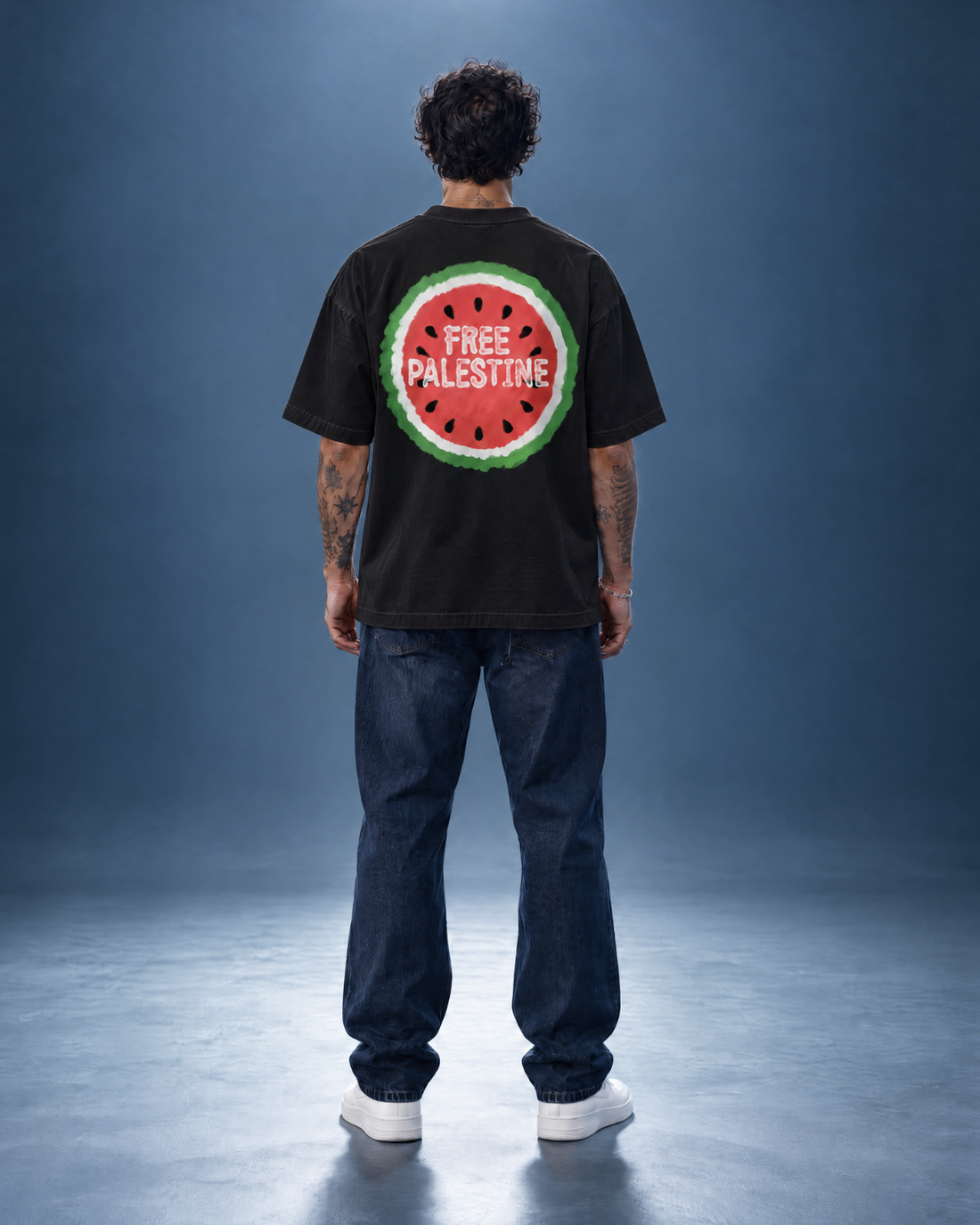 WATERMELON PIN OVERSIZED T-SHIRT