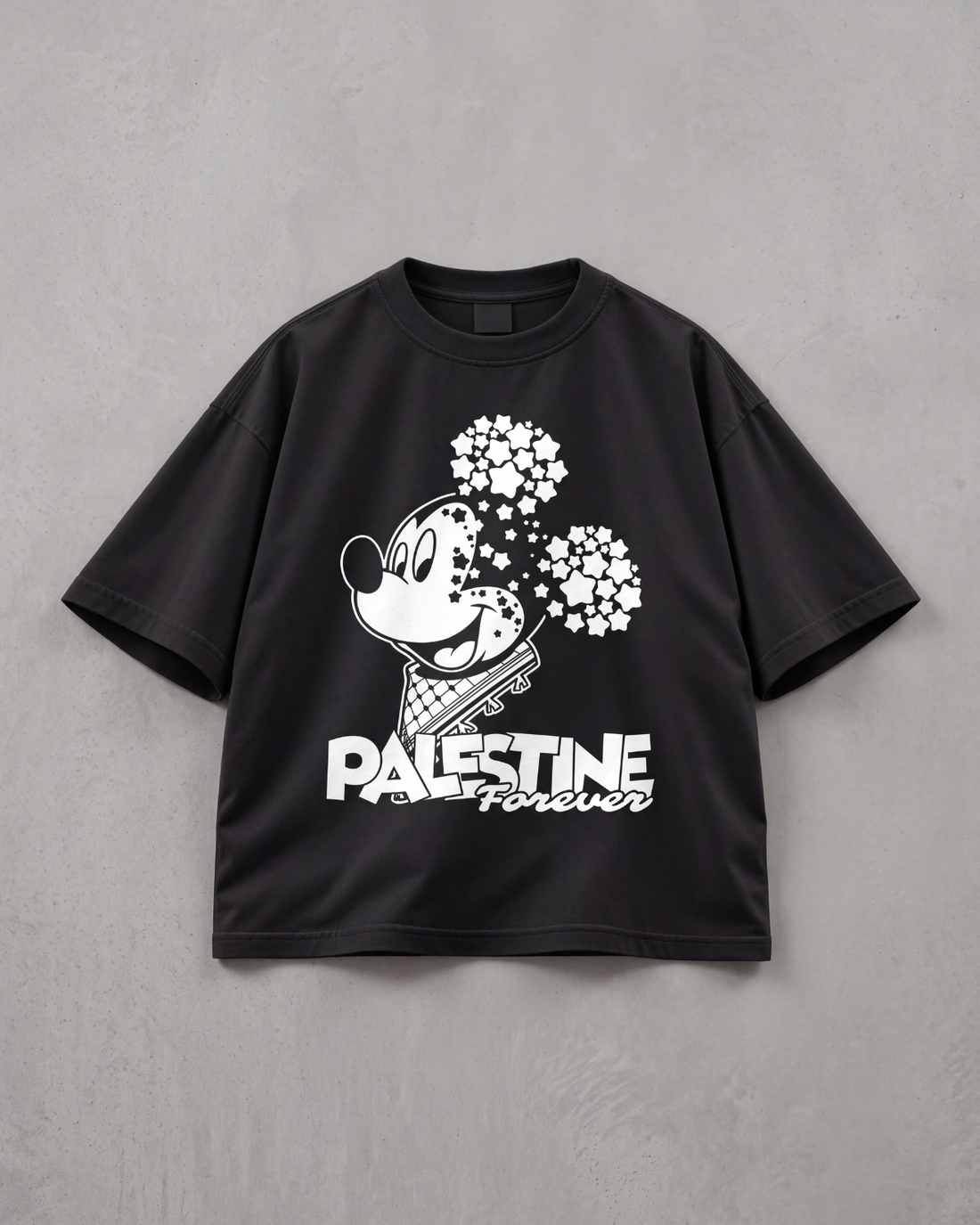 KEFFIYEH MOUSE OVERSIZED T-SHIRT