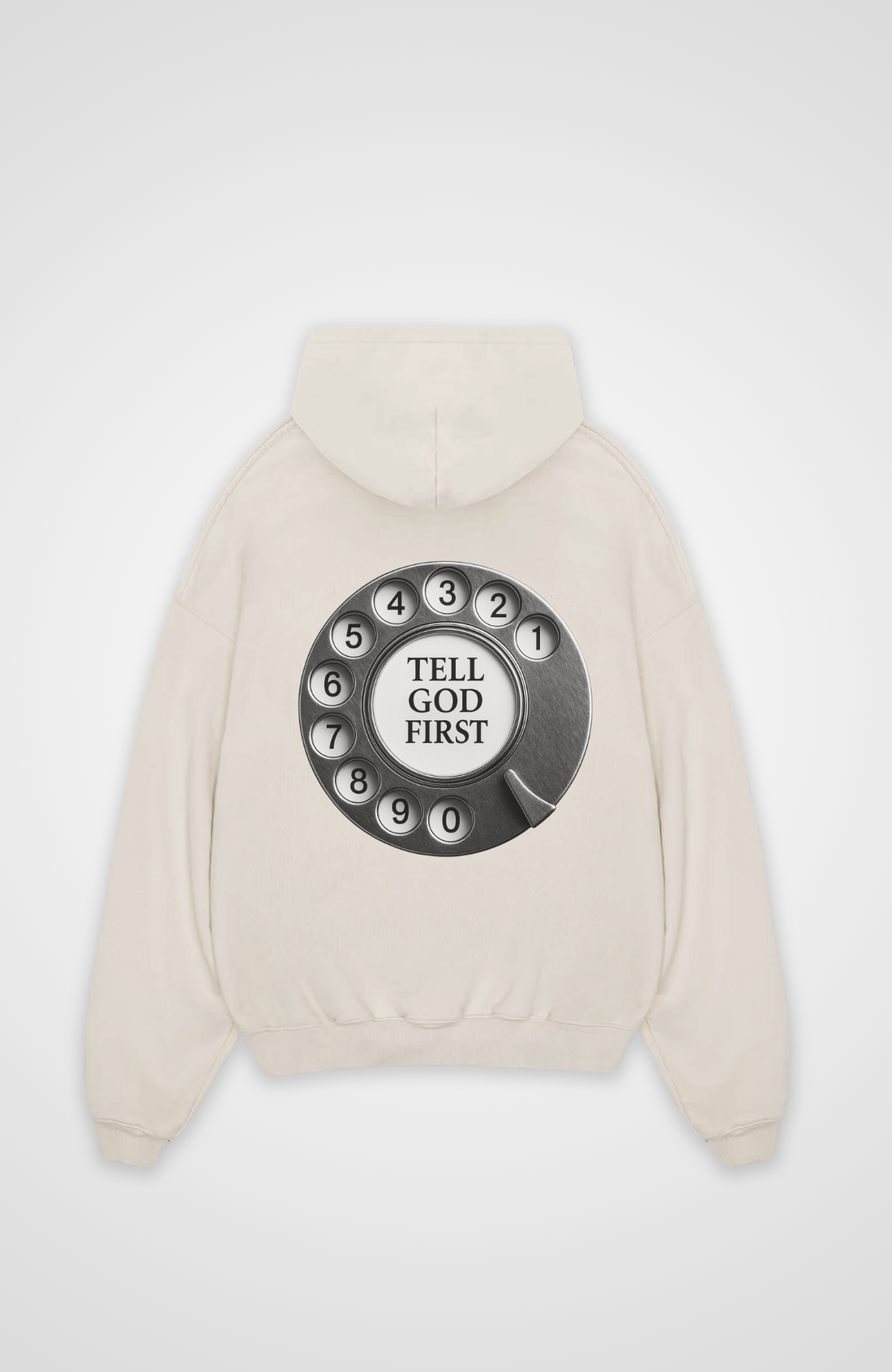 TELL GOD FIRST HOODIE