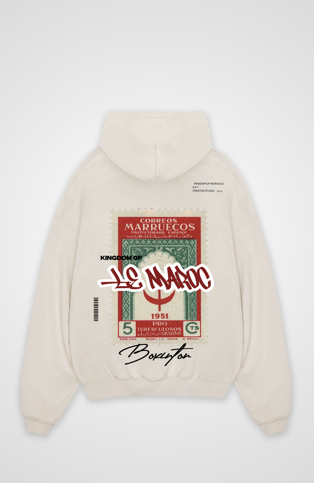 LE MAROC oversized hoodie