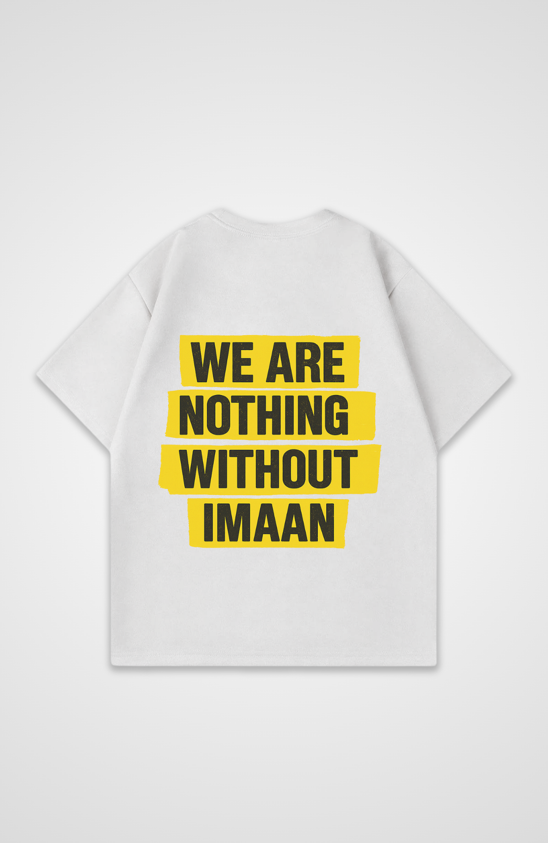 WE ARE NOTHING TSHIRT