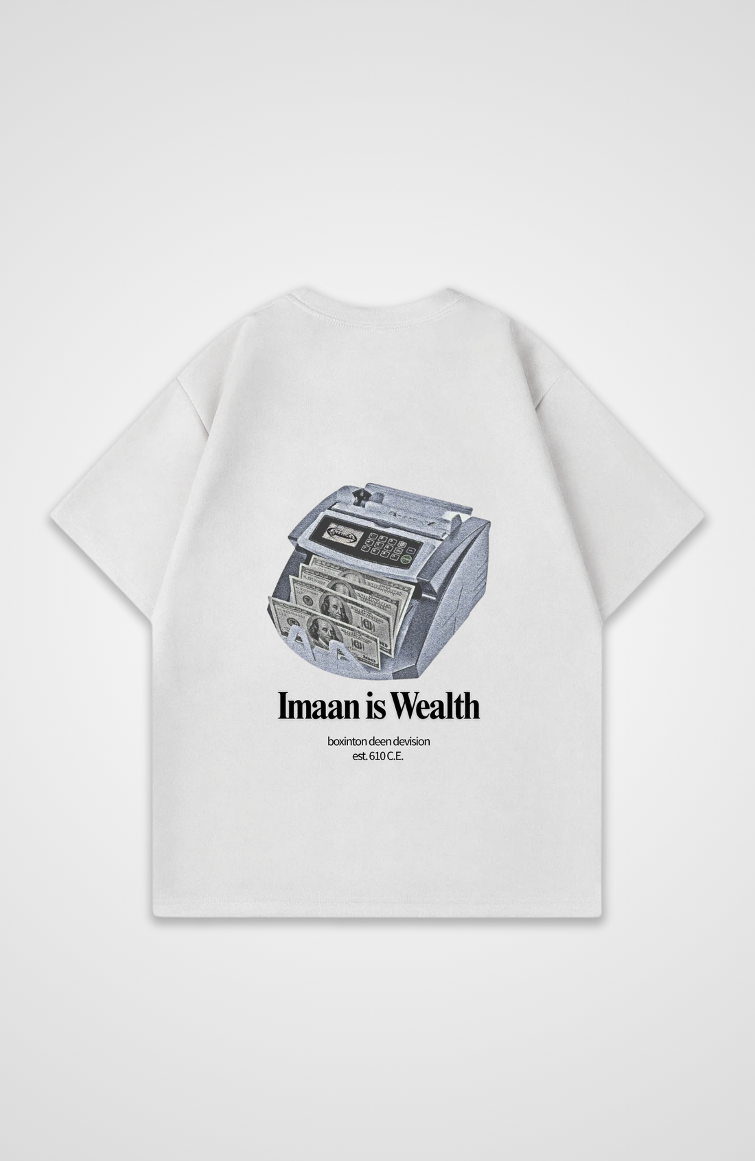 IMAAN IS WEALTH TSHIRT