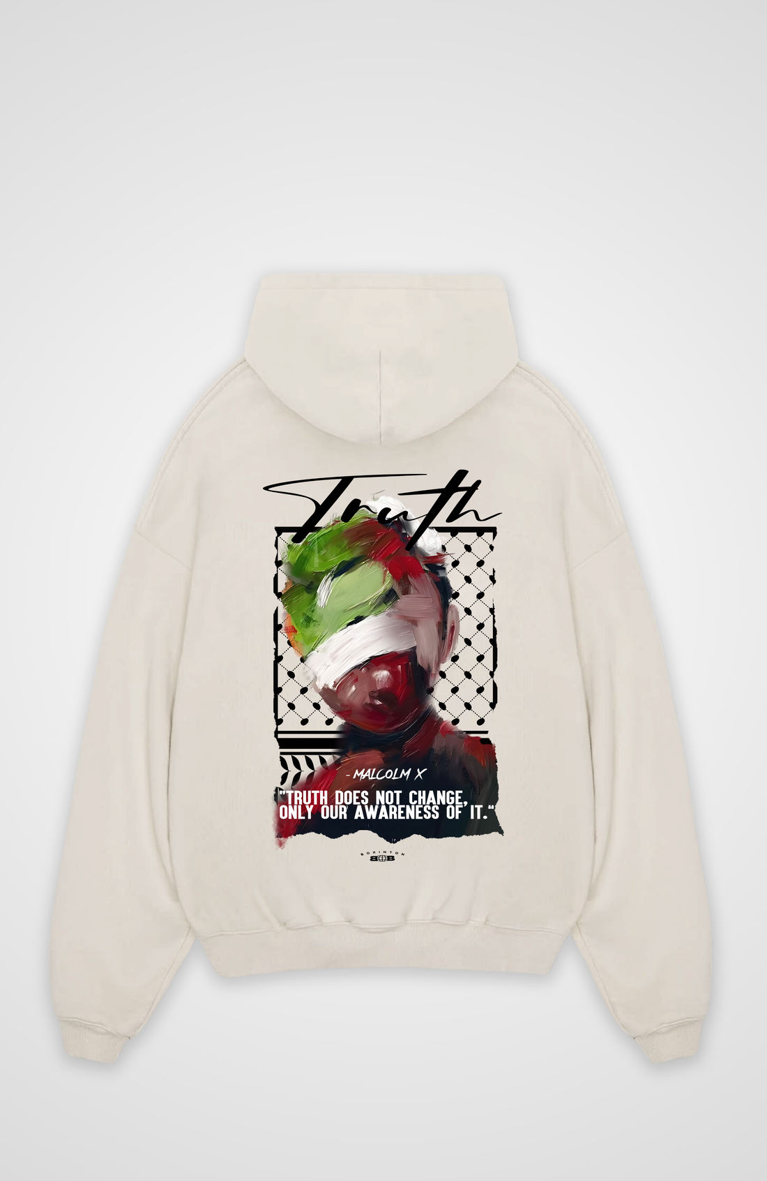 MALCOLM X TRUTH oversized hoodie