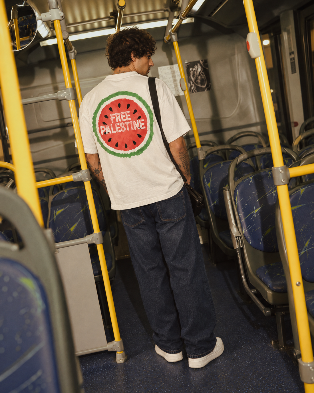WATERMELON PIN OVERSIZED T-SHIRT