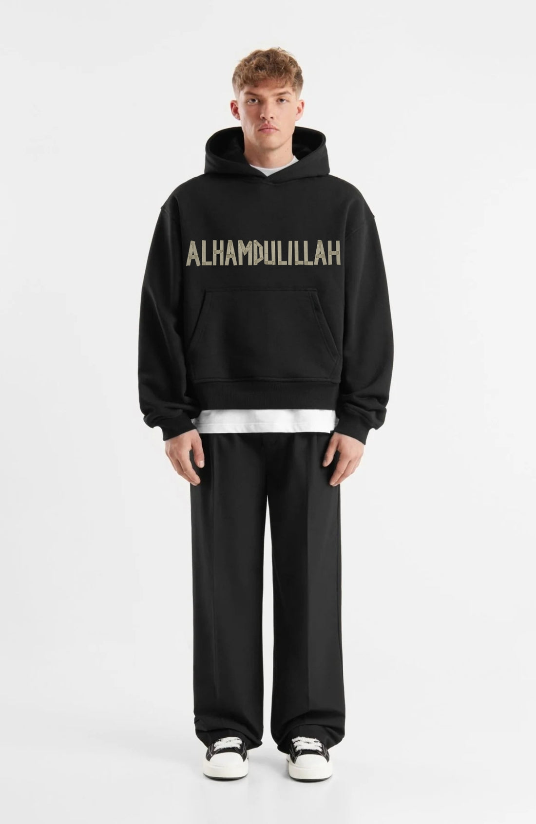 ALHAMDULILLAH TAPE HOODIE