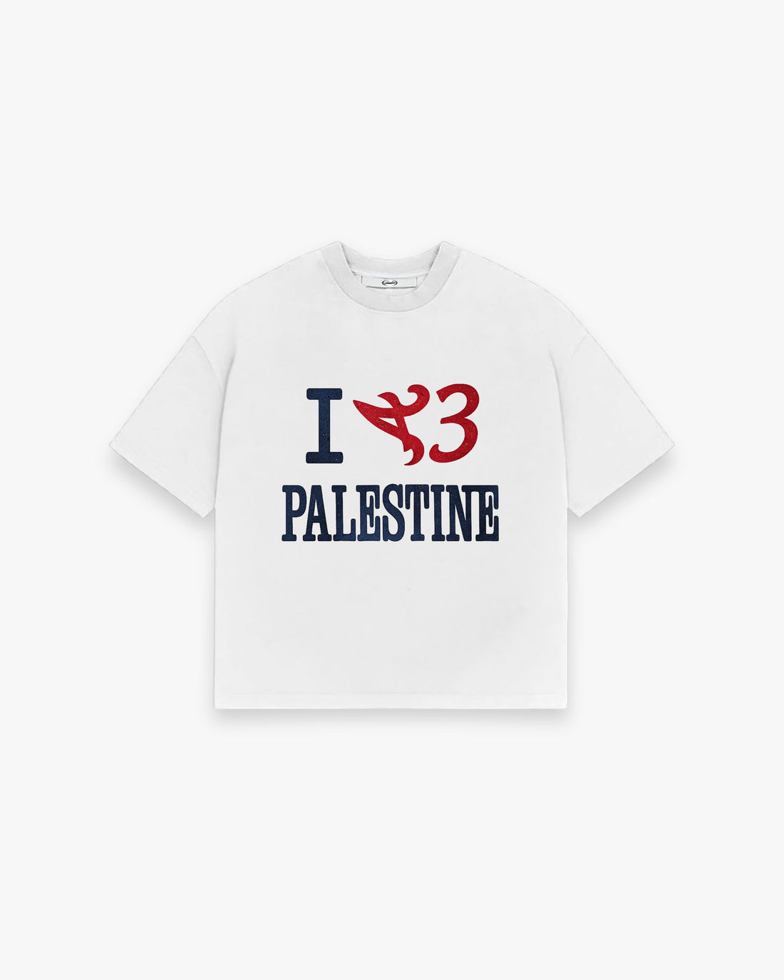 I LOVE PALESTINE ART SHIRT