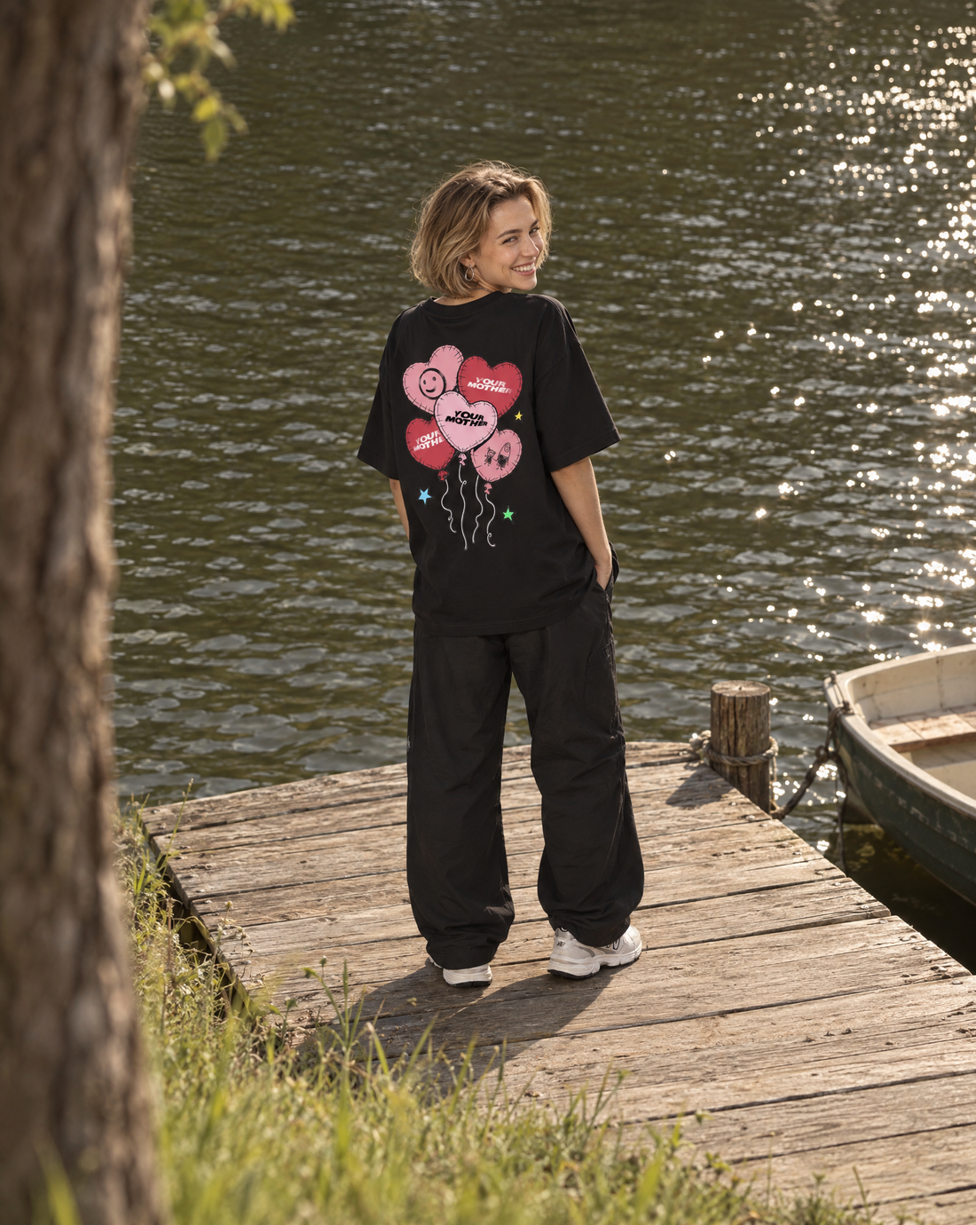 BALLOON OF FREEDOM OVERSIZED SHIRT